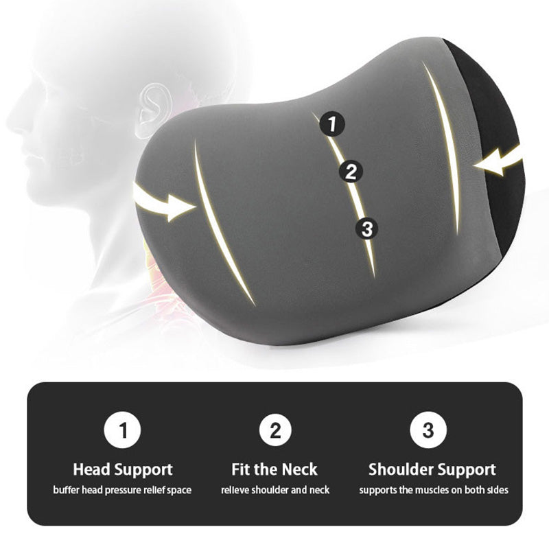 Universeel Custom Auto Nekkussen met Traagschuim